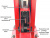 A465A (PEAK 414A) Подъемник четырехстоечный, 6,5 т., под 3D сход-развал для длиннобазных автомобилей