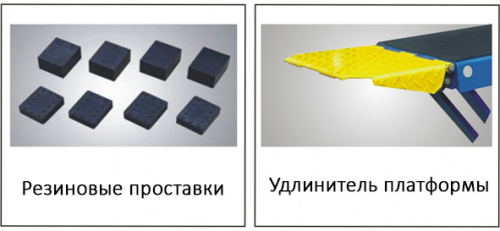 LR10 Низкоуровневый  передвижной подъемник 4,5 т (Синий)