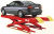X550A Ножничный подъемник под сход развал, 5.5 т.